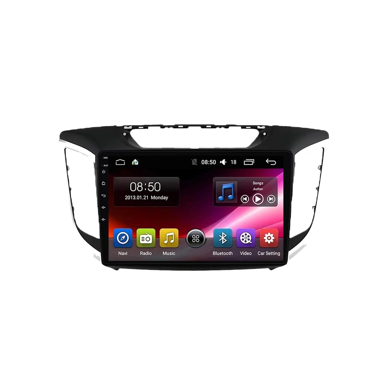 Car Stereo for Hyundai Creta IX25 2015-2019 9 Inch Android 15 Multimedia-Player with Wireless Carplay Android Auto For, 8 core 8G+256G