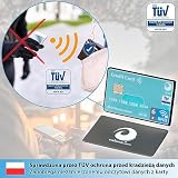 valonic RFID Blocker osłona ochronna - 6 sztuk - przetestowane przez TÜV - tworzywo sztuczne - przezroczyste - osłony ochronne NFC - osłona do kart kredytowych i kart EC