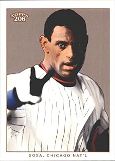 2002 Topps 206#340B Sammy Sosa White - NM-MT
