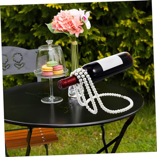 Soporte para botellas de vino Garneck, 2 piezas, diseño colgante miniatura 4