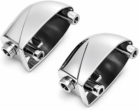 Drum Lug, 2 Pcs Drum Lug Silver Snare Drum Ear Metal Drum Lug Drum Accessories for Tom Drum Percussion Replacement