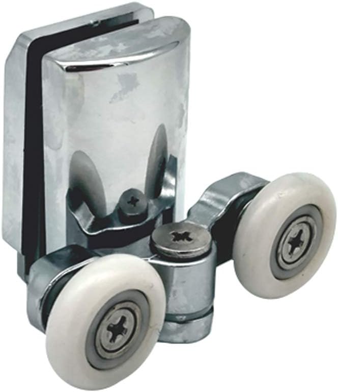 Shower Door Wheels 20mm, 23mm or 25mm Uppers or Lowers Double Twin Shower Door Rollers