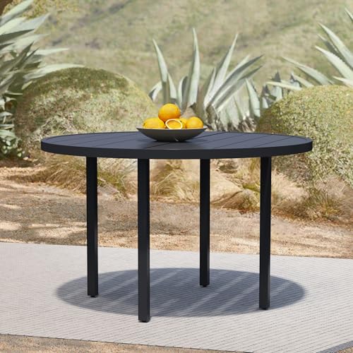 Round Outdoor Dining Table for 6: Top Stylish Patio Sets for Your Garden 5 Puntogen 47