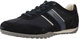 Geox U Wells C, Sneakers Uomo, Blu (Dk Navy), 41 EU - 2