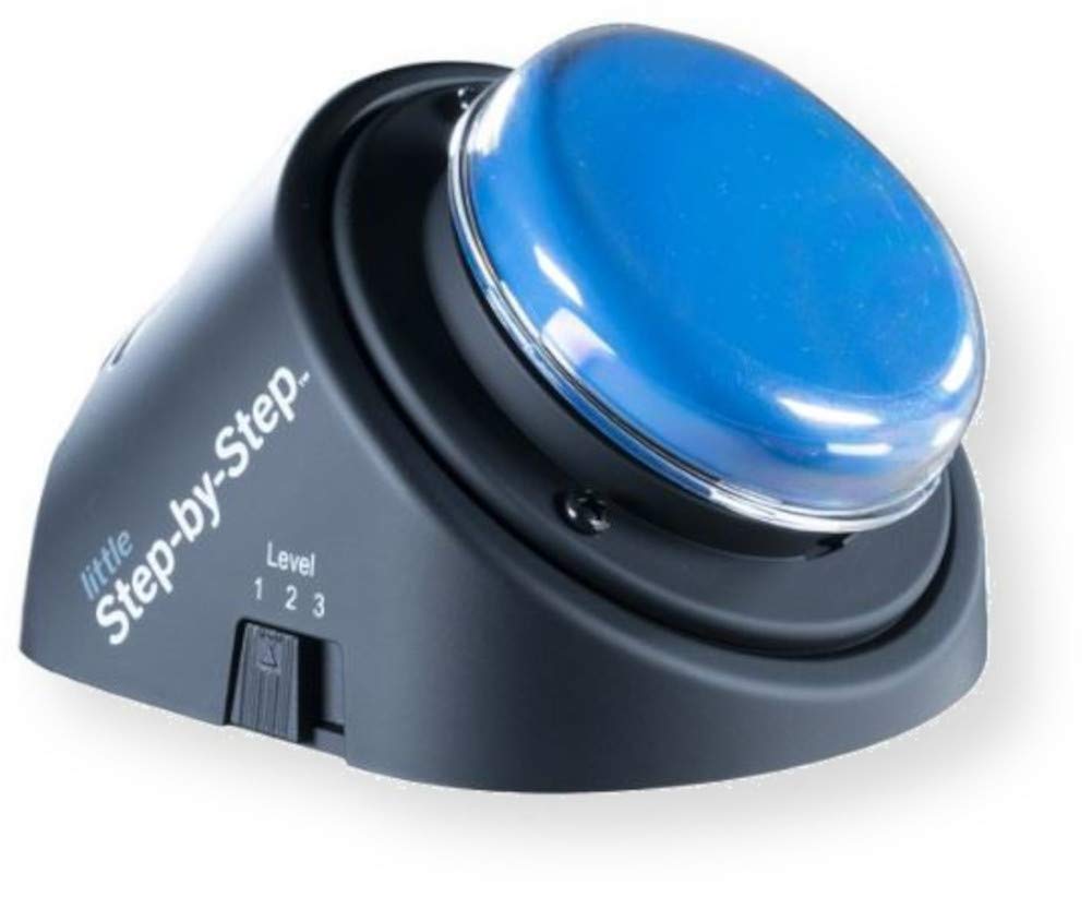 AbleNet 10000044 Little Step-by-Step with 3 Recording Levels; Switch Tops Included Red, Yellow, Green and Blue; Digital Sound; 25% More Battery Life; 4-Minutes Recording Time