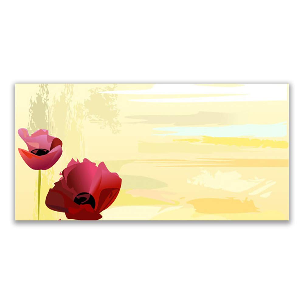 Impression sur Verre Acrylique Tulup 120x60cm - Tableau Floral Décoratif