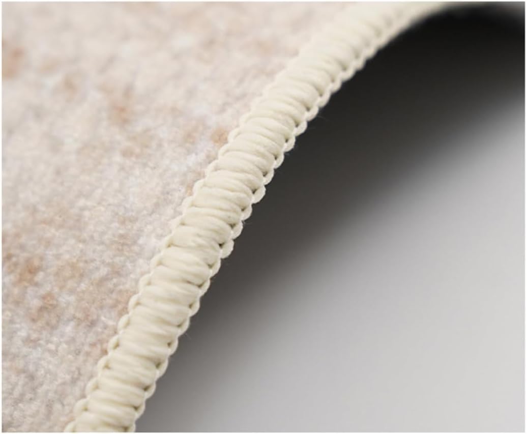 オフホワイト 幸福イエロー ブルー モロッコラグ トルコヴィンテージラグ