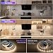 OULARA COB LED Streifen 8M Dimmbar Warmweiß Kaltweiß 2700K-6500K,576LEDs/m 24V LED Strip Lights CRI90+ für Schlafzimmer Küche Zuhause DIY Beleuchtung(No Netzteil und Dimmer)