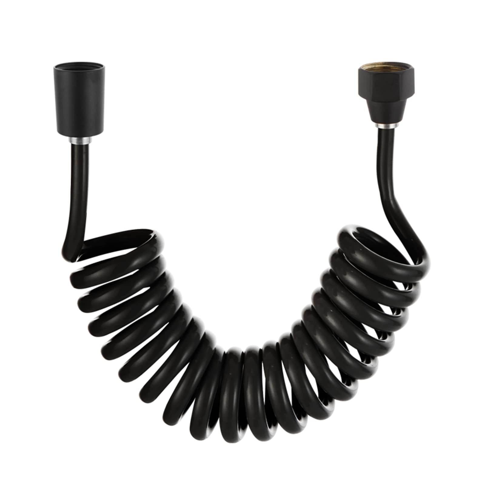 manguera de ducha telescópica manguera de inodoro manguera de baño manguera ducha larga manguera ducha bidet 3M para inodoro de baño,negro