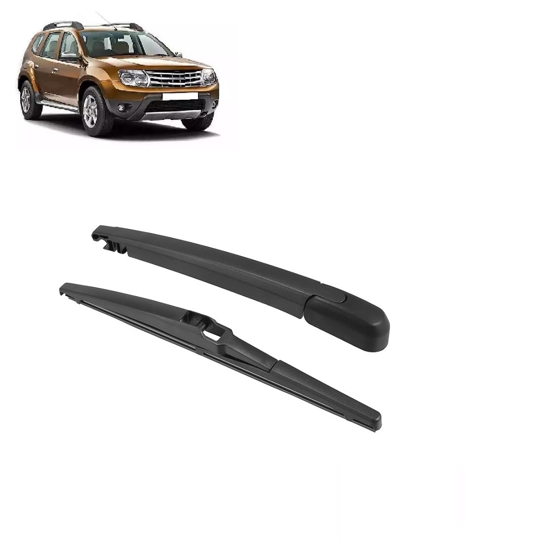 Car Rear Wiper Blade with Arm Complete Set | Compatible with Duster | OEM Type-image-26