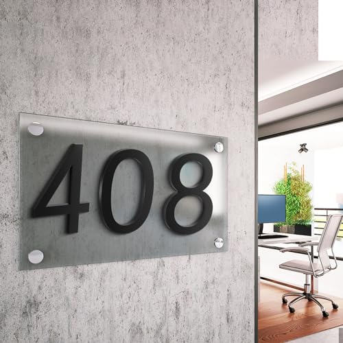 Image of 5 Inch House Numbers, Self-adhesive for Outside Mailbox House Number (8)