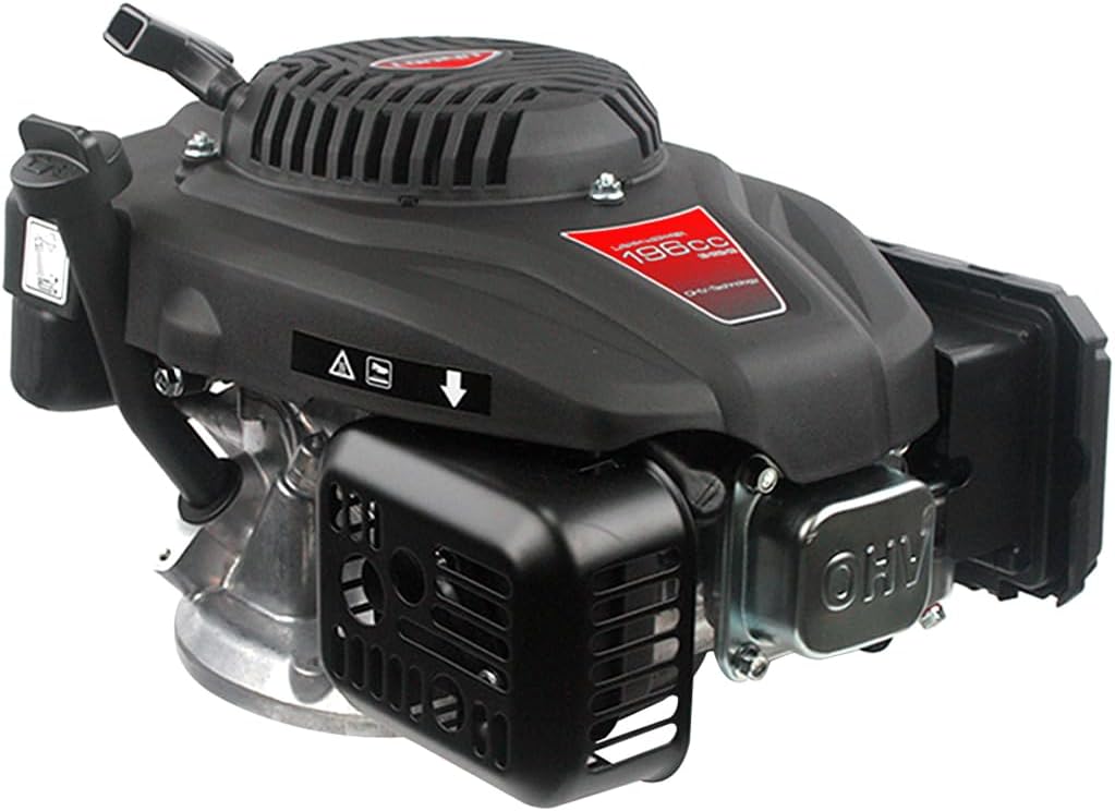 Generico LONCIN 6.5 HP 196 CC Vertical Shaft Engine, view showing air filter housing