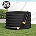 Haeteir 2025 Upgraded 50FT Non-Expanding Garden Hose, Lightweight, Flexible Ultra-Light Water Hose, Burst-Resistant, Lead-Free, Anti-Kink, High-Pressure