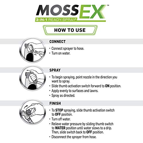 Scotts 3300210 Mossex 3-In-1 Ready-Spray, Moss Killer thumb #7