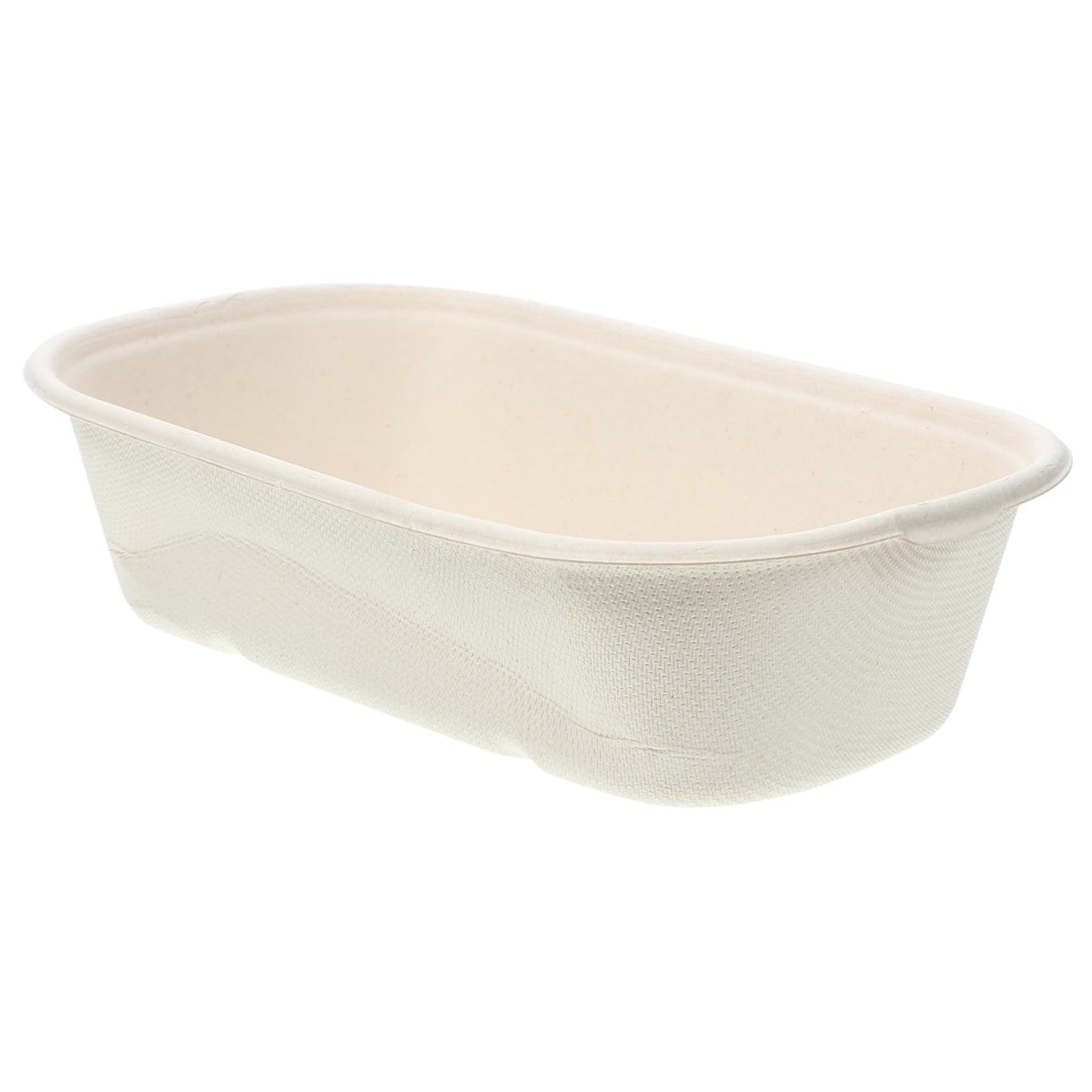 Totority Multi-Function Pet Bowl Water and Food Integrated Bowl Disposable for Outdoor/Indoor Use Simple Shape