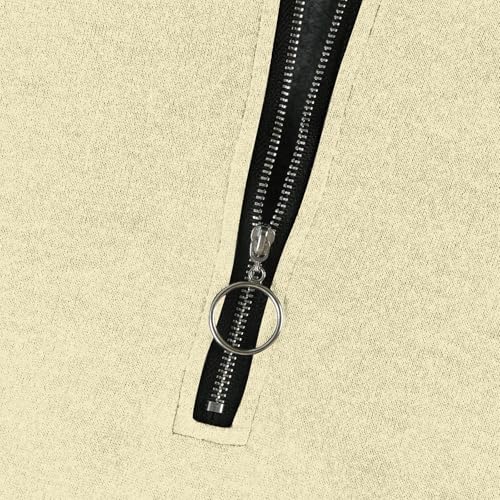 Ymosrh Men's Sweatshirt Hoodies, Quarter Zip Long Sleeve Athletic Workout Jersey Pullover Hooded Sweatshirt, M-3XL4