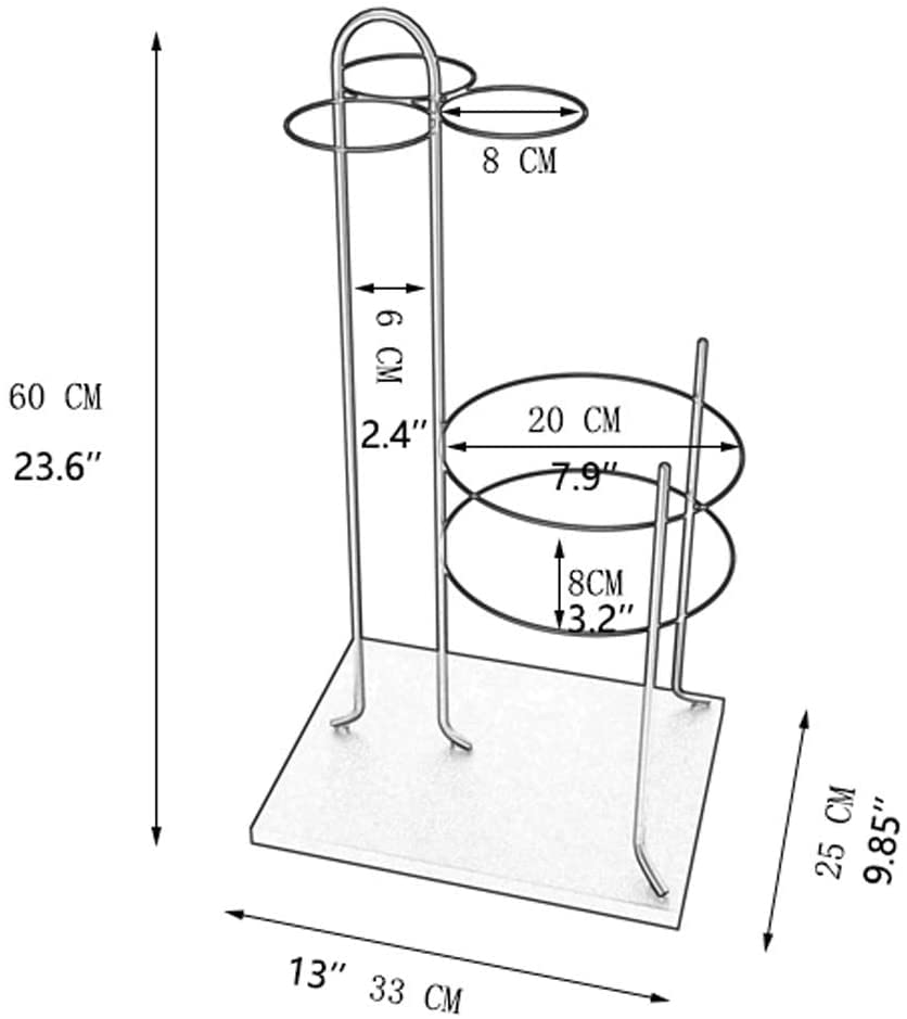 Soporte para paraguas decorativo que mantiene seco tu recibidor y oficina 3