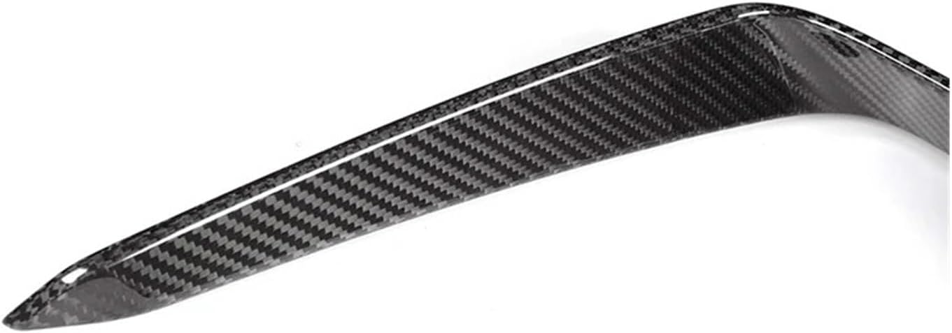 Dry Carbon Fiber Front/Rear Bumper Canards Fin Flaps Trim，compatible For BMW 8 Series G14 G15 G16 M Sport 2018-IN Car Splitter Canards Body(A Set)