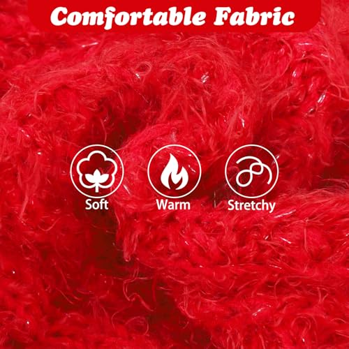 Image of Turtleneck Small Dog Sweaters - Classic Cable Knitwear Winter Coat for Small Medium Dogs Male Female Puppy Dog Cold Weather Clothes Girls Boys, Red, M
