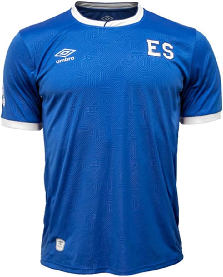 Umbro Youth EL Salvador Home Jersey (Blue/White) (YS)