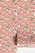 All The Anemones - Pink (Size:Sample 12 x 12 Inches; Material:Faux Grasscloth (Traditional Wallpaper);)