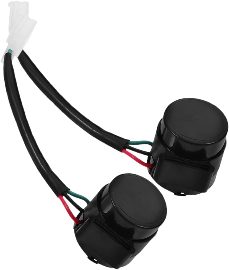 UKCOCO 2Pcs Turn Signal Buzzer Electronic Flasher Relay for Motorcycles with Built-In Audible Alert and Weatherproof Construction