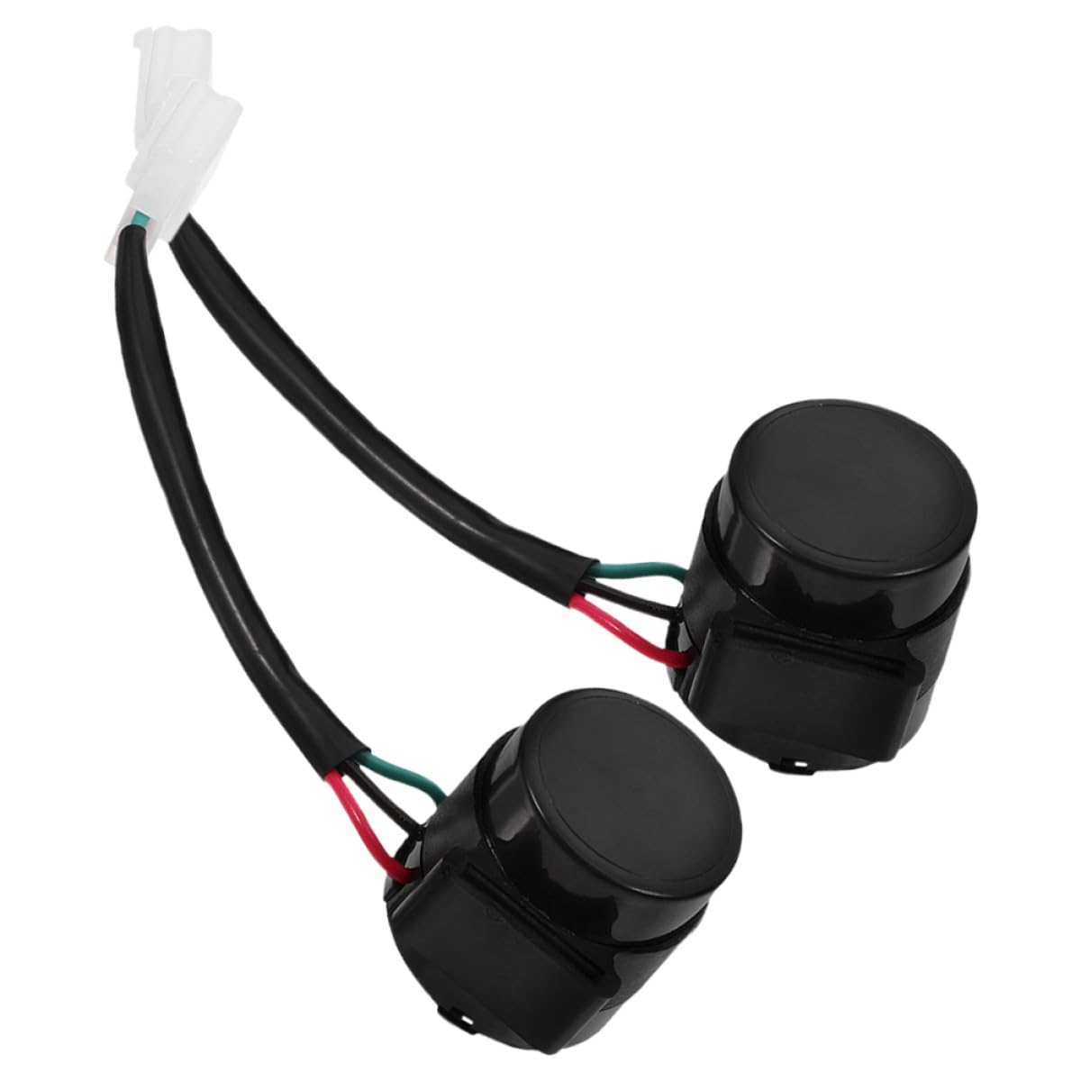 UKCOCO 2Pcs Turn Signal Buzzer Electronic Flasher Relay for Motorcycles with Built-In Audible Alert and Weatherproof Construction