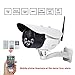 Produktbild HD 720P wasserdichten P2P IP WiFi Kamera, Tag/Nacht, Fernbedienung Motion detect Alert, zwei-Wege Audio, Überwachung Webcam System unterstützt Micro 32 G SD/TF, für Home & Office Sicherheit
