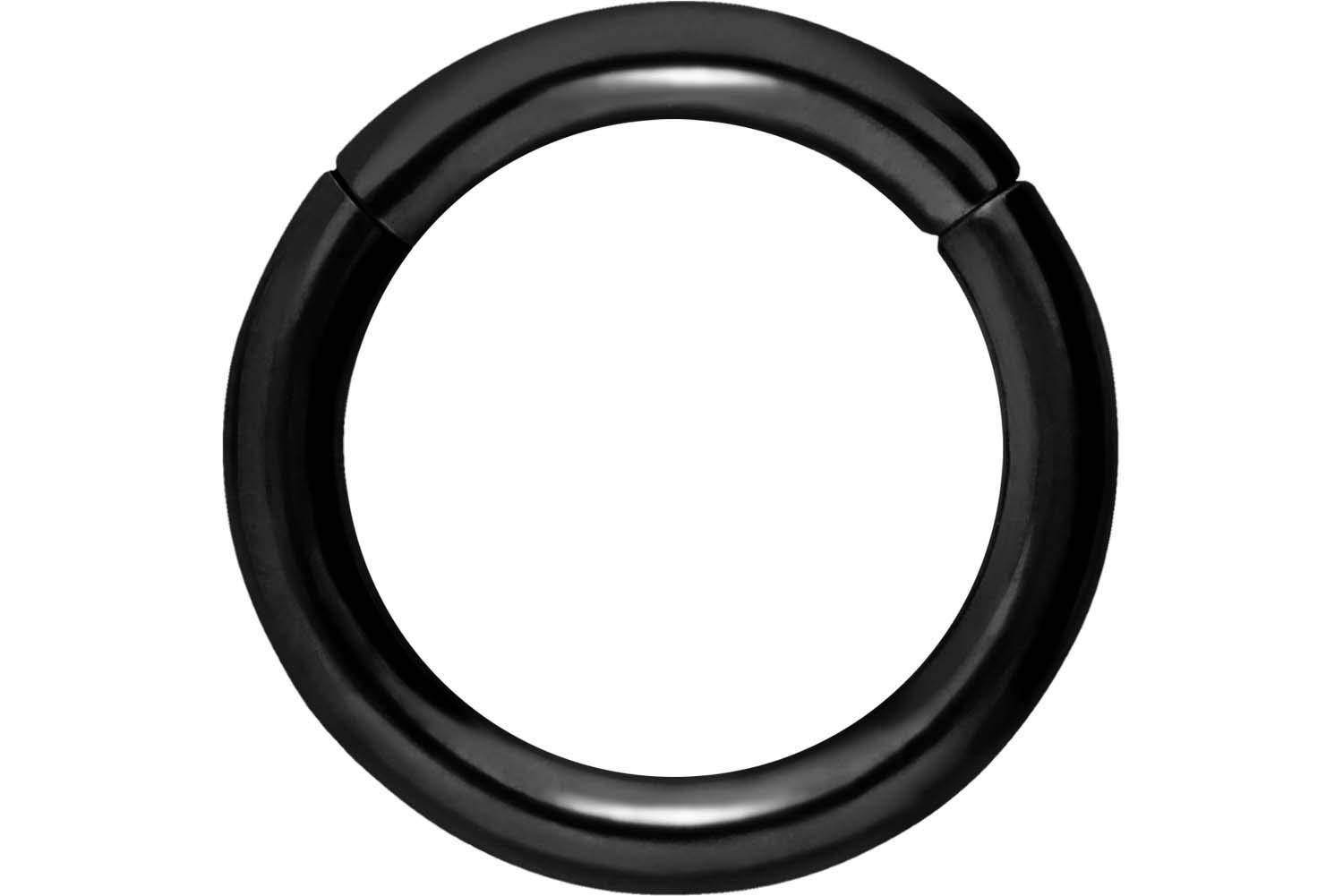 PIERCINGLINE Anillo segmento Clicker de acero quirúrgico – Piercing en oro, plata, rosa, negro o azul – para nariz, tabique, oreja, hélice o tragus — view 88