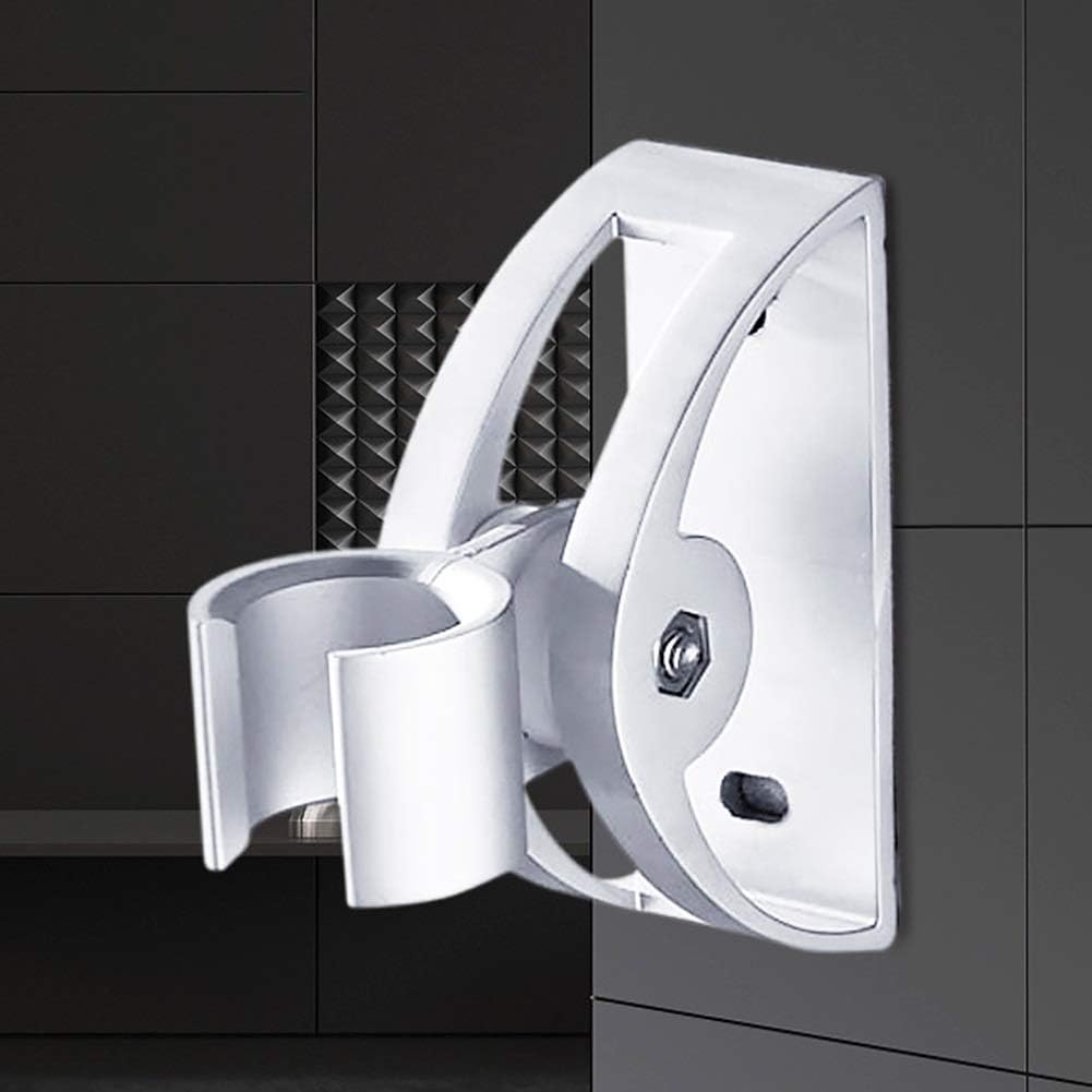 Home Bathroom Aluminium Wall Mounted Shower Sprayer Head Holder Fixing Bracket