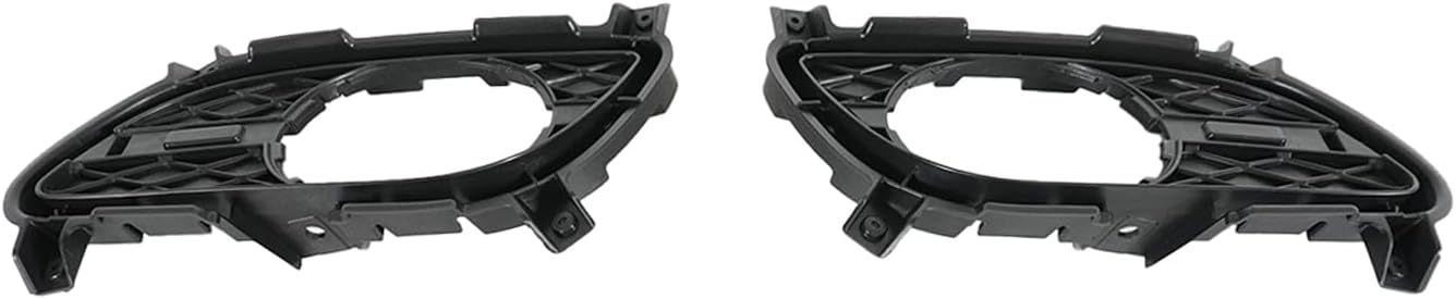 A Pair Fog Light Cover For Infiniti G37 Q60 2 Door 2010-2015 Coupe/Convertible Front bumper Fog Trim OE Replacement 622561NX0A, 622571NX0A Textured Black