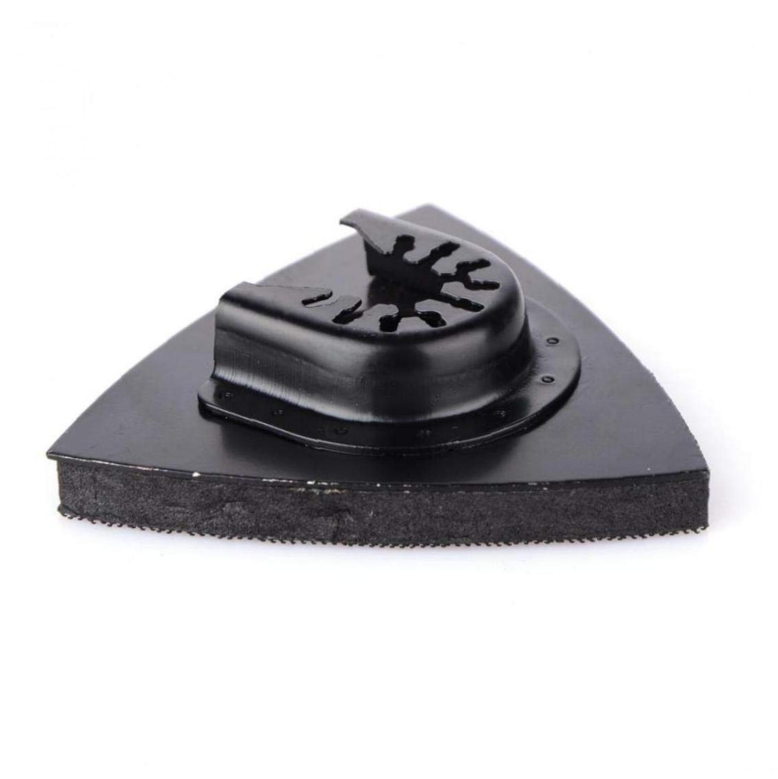 Zonfer 1Pc Triangle Sandpaper Holder, 82Mm Multitool Reciprocating Saw Blade Flush Triangular Sanding Abrasive Pad Oscillating For Home Power Tool