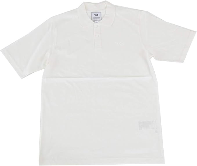 Amazon | (ワイスリー) Y-3 半袖ポロシャツ FN3356 M CLASSIC PIQUE