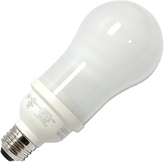 TCP 1132341K 23-watt A-Lamp CFL Light Bulb, 4100-Kelvin