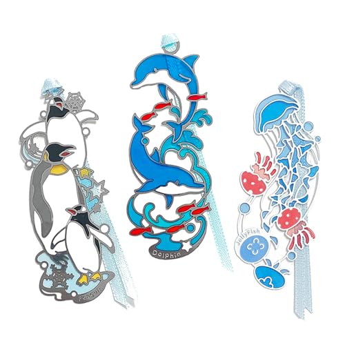 Amazon | 智光 】 ステンドグラス 風 ブックマーカー (しおり) CD 海の