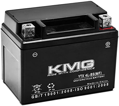 Battery Compatible with Bombardier Can-Am 90 DS90 DS90F Quest 2002-2012 YTX4L-BS Sealed Maintenance Free Battery High Performance 12V SMF OEM Replacement Powersport Motorcycle ATV Scooter Snowmobile