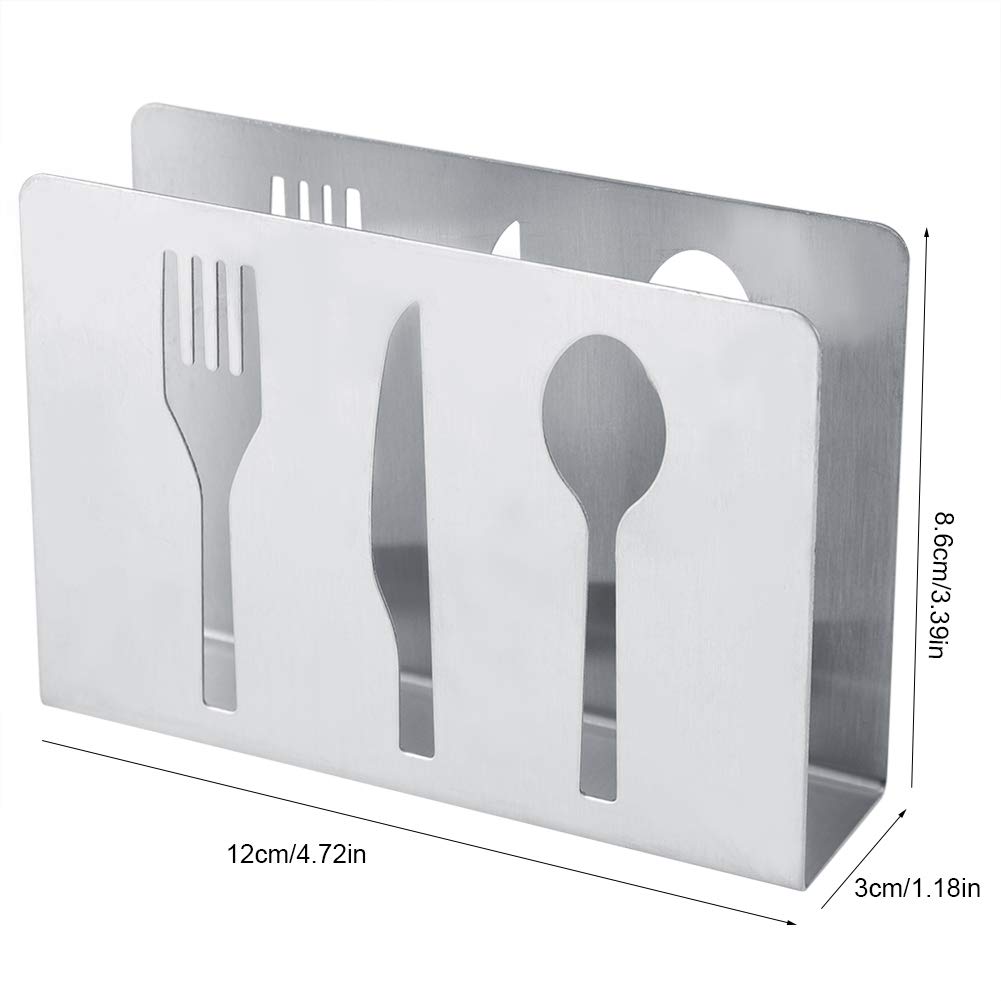 Porte-serviettes - Neat - Acier Inoxydable - Design Innovant - Décoration De Table - Pratique Et