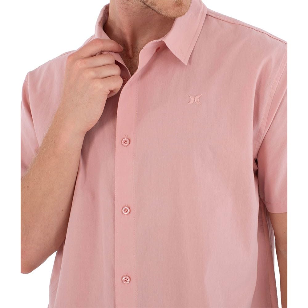 Hurley Men's Short-Sleeved Shirt - Low Tide T-Shirt Hombre