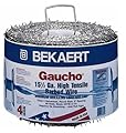 BEKAERT 118293 Gaucho 1320'/20 15.5-Gauge High Tensile Barbed Wire, 4 Point