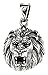 Kiss of Leather Löwenkopf Anhänger aus 925 Sterling Silber Nr. 279