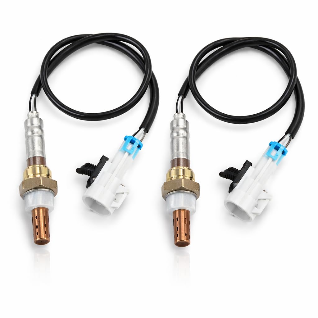 Set of 2 Oxygen Sensor Upstream Downstream O2 Sensor Compatible with 2003-2005 Chevy Silverado Suburban Avalanche 1500 Tahoe,Cadillac Escalade 5.3L V8 Replace 234-4668