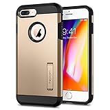 Spigen Tough Armor [2nd Generation] Designed for Apple iPhone 8 Plus Case (2017) / Designed for iPhone 7 Plus Case (2016) - Champagne Gold