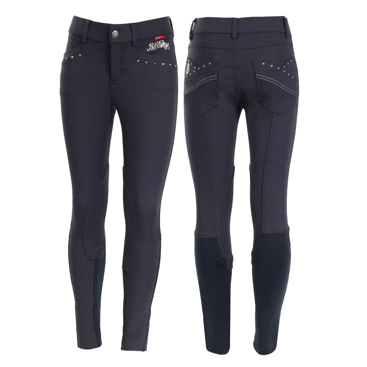 B Vertigo Olivia Girls Silicone Full Seat Breeches