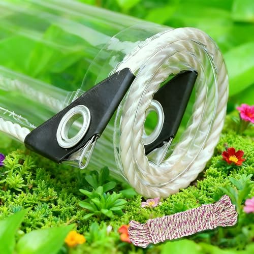 Lona de plástico impermeable transparente heavy duty resistente para exterior 2