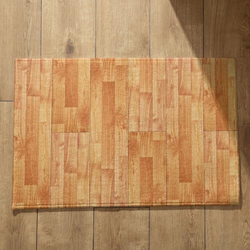 Tapis de bain fin et quadrillé séchage rapide pour la maison