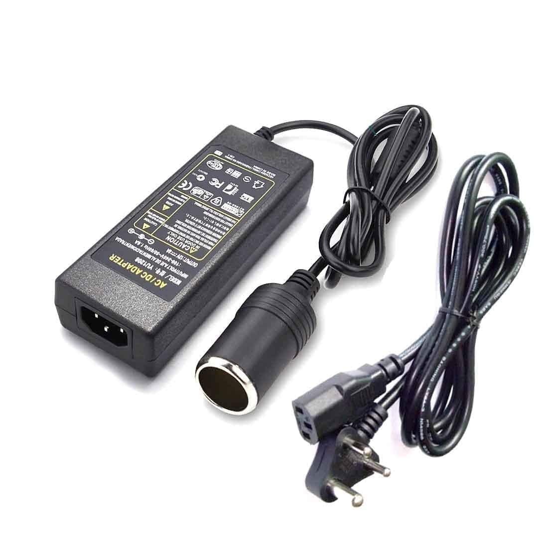 STARQ 12V AC to DC Converter 100-240V Car Cigarette Lighter Socket for Car Vacuum Cleaner Tire Inflator Car Air Purifier and Other Car Devices 72W Power Supply Adapter (6A)-image-43