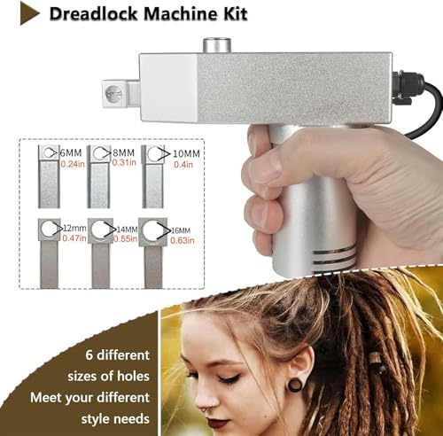 Machine à dreadlocks portable électrique pour finir ses locks sans douleur aux mains - 3