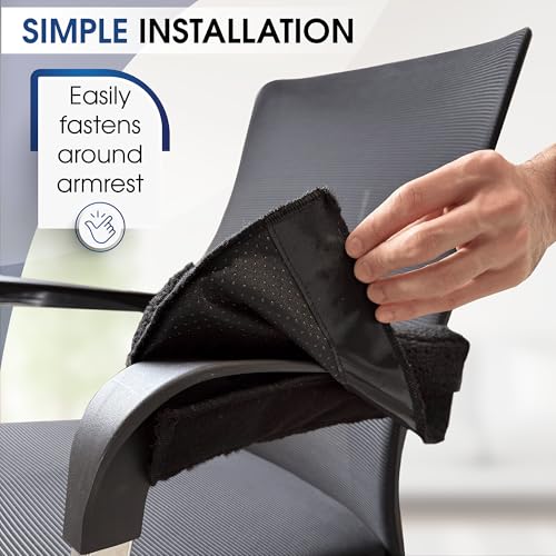image for CUSHIO Wheelchair Cushion for Pressure Relief - (4-Piece Set) 18”x16