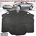 Hood Insulation Pad 1296802025 Replacement for Mercedes Benz 1990-1993 300SL 500SL 600SL/1994-1997 SL320/1994-2001 SL500/1994-2000 SL600/2002 R129 Hood Heat Liner Sound Deadening Heat Shield Mat