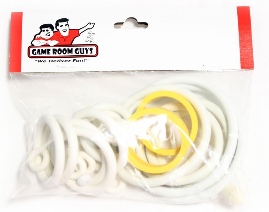 Game Plan Attila The Hun Pinball White Rubber Ring Kit